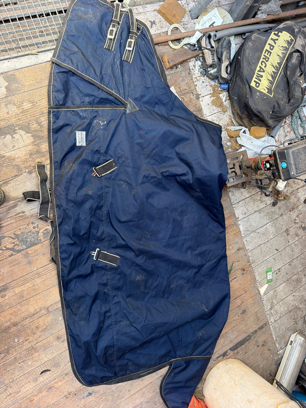 Winterdeken maat 205, Ophalen