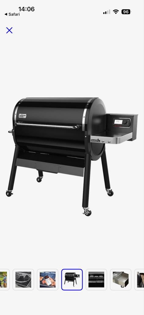 2 poten voor de Weber SmokeFire EX4/EX6 Grill, Ophalen, Nieuw