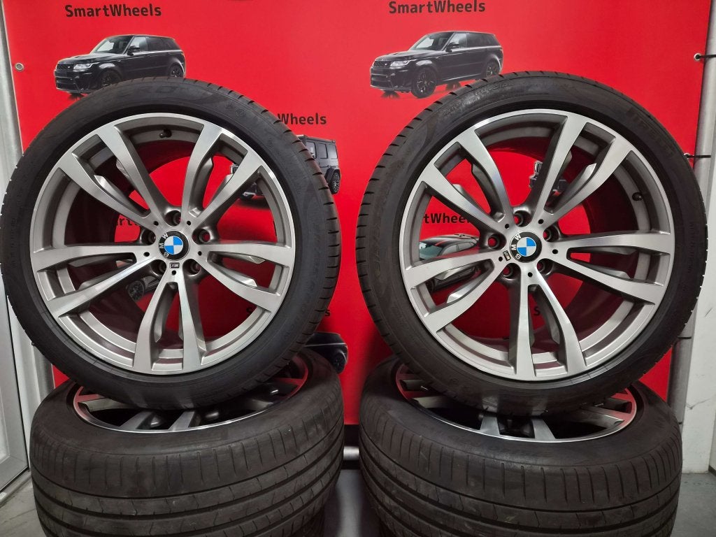 20 inch ORIGINEEL BMW BREEDSET 469 M F15 F16 VELGEN EN BANDE, Auto-onderdelen, Niet ingevuld, 275 mm, Banden en Velgen, Niet ingevuld
