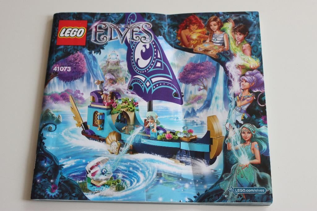 Lego Elves 41073 Naida's Avonturenschip, Compleet, Overige thema's, Lego, Ophalen of Verzenden