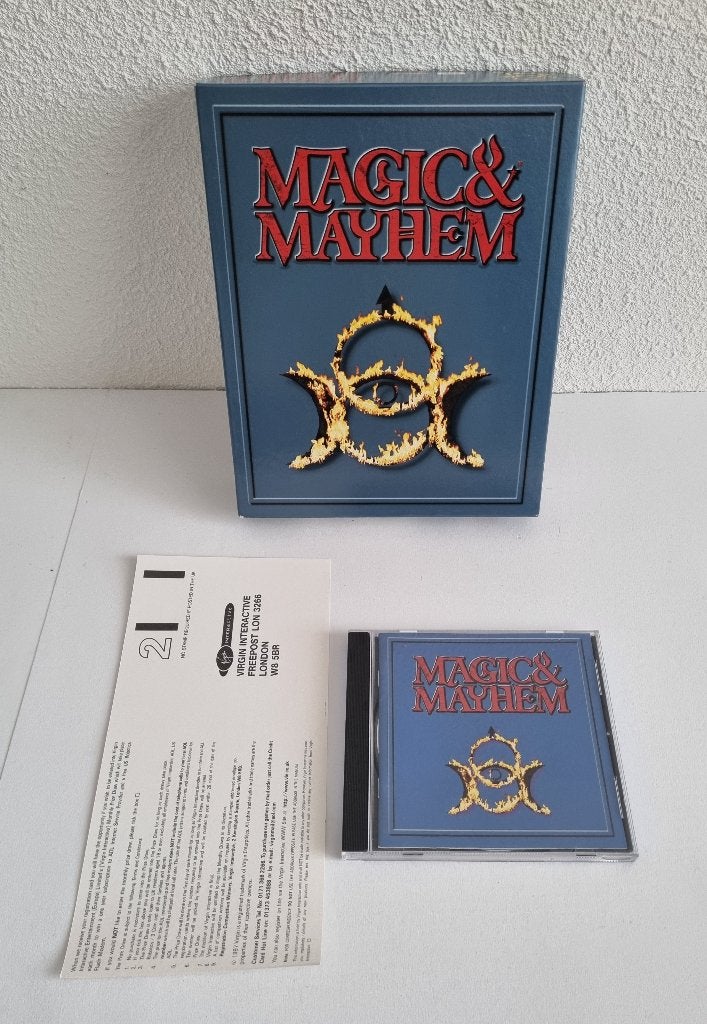 Magic & Mayhem Big Box PC CD-Rom Game, Gebruikt, 1 speler, Ophalen of Verzenden, Strategie en Constructie