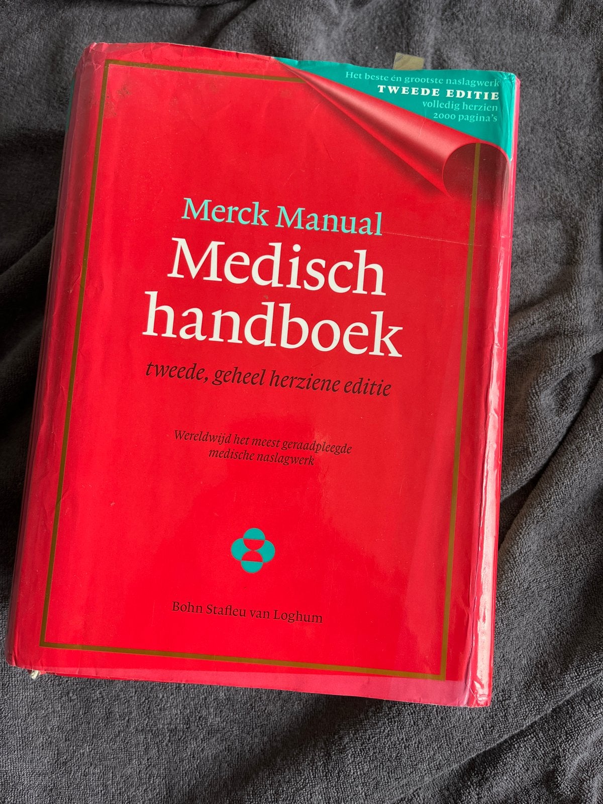 Merck Manual Medisch handboek - Tweede editie, Boeken, Studieboeken en Cursussen, Ophalen of Verzenden, Beta, Gelezen, HBO