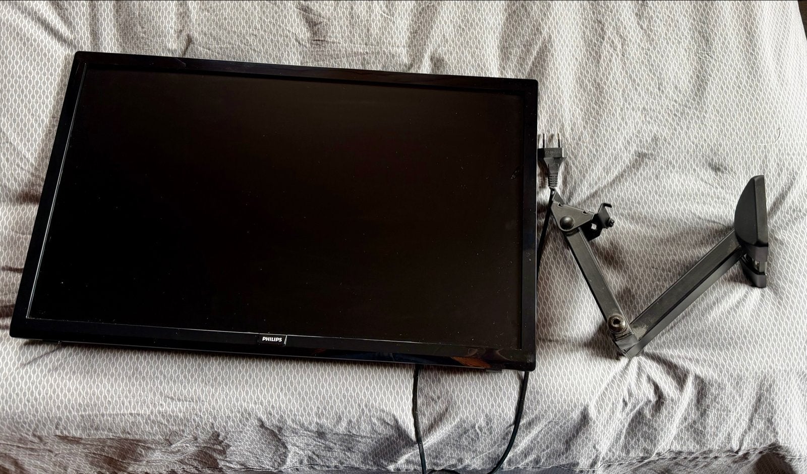 Philips 22 inch TV met muurbeugel, Audio, Tv en Foto, Ophalen, Philips, 50 Hz, HD Ready (720p)