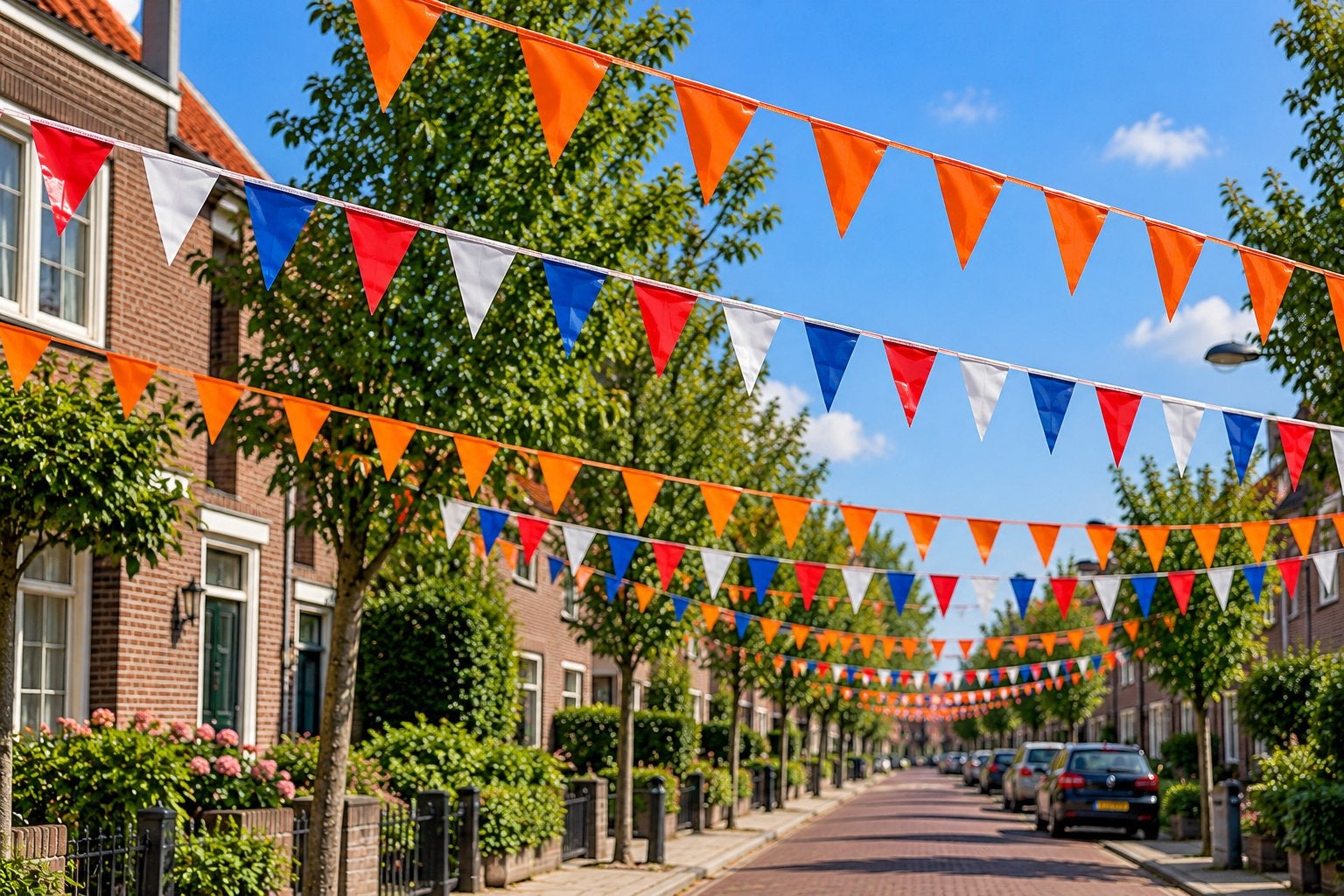Grote partij vlaggenlijnen – 420 meter totaal!, Ophalen of Verzenden, Nieuw
