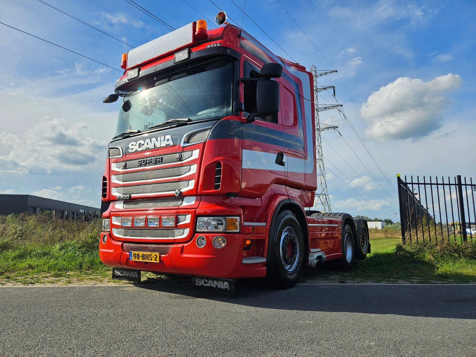 Foto 10 van Scania R500 V8 highpipes. showtruck.