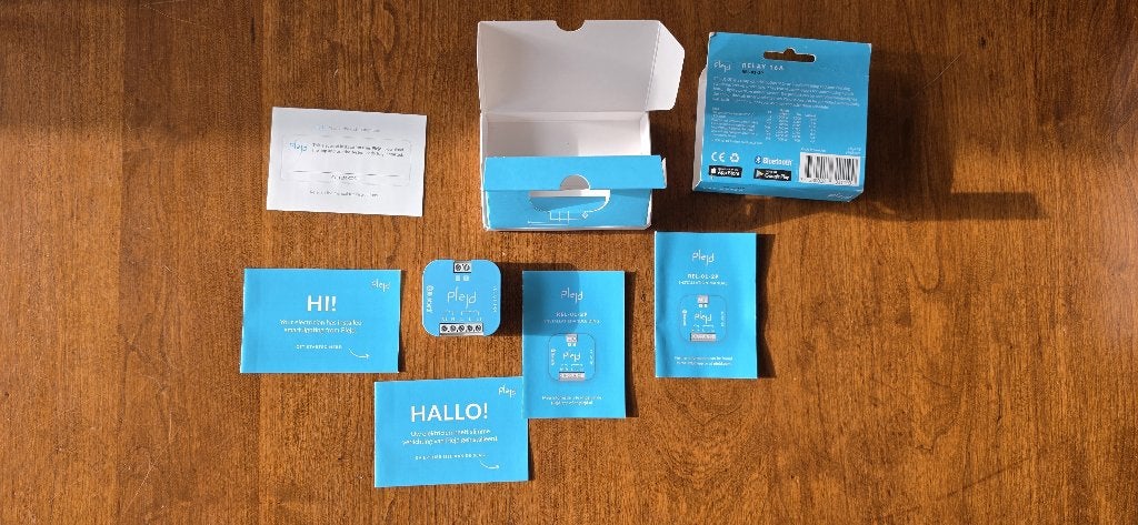 Plejd REL-01-2P Relay 16A Bluetooth nieuw ongebruikt, Doe-het-zelf en Verbouw, Ophalen of Verzenden, Nieuw, Overige merken, Relais