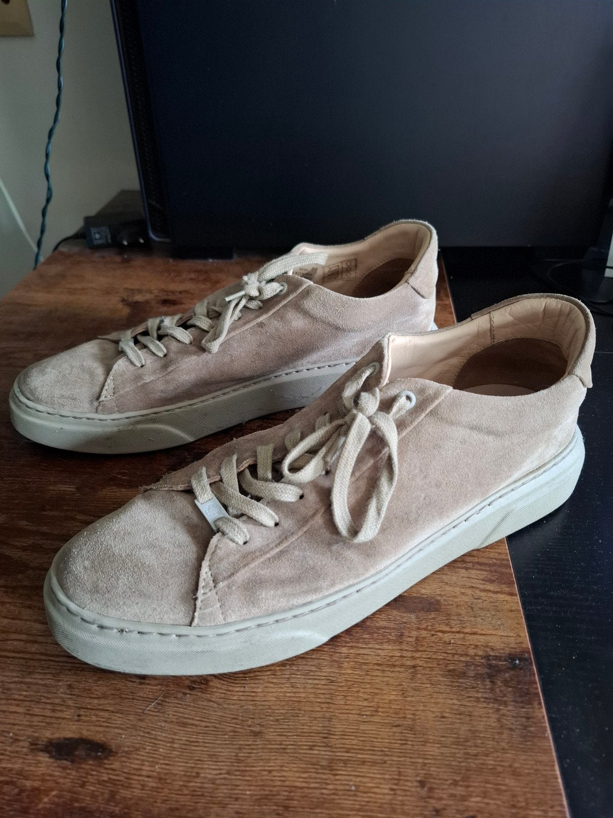 Hinson suède sneakers maat 45, Overige kleuren, Ophalen of Verzenden, Sneakers of Gympen, Gedragen