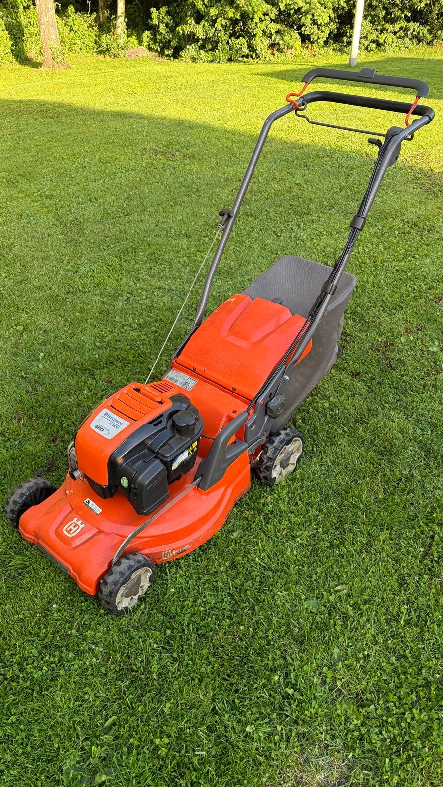 Husqvarna LC347V Benzine Grasmaaier, Cirkelmaaier, Gebruikt, Ophalen of Verzenden, 40 t/m 49 cm