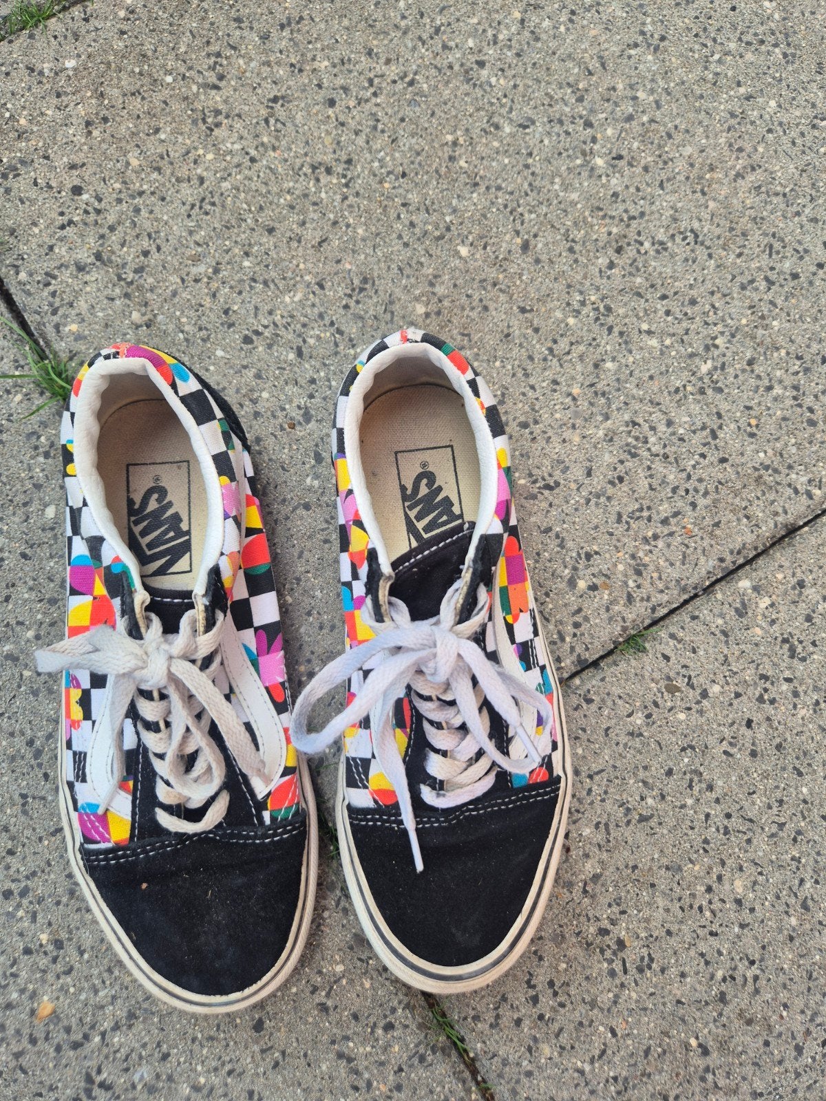Vans Old Skool Sneakers - Kleurrijk en Comfortabel, Ophalen, Overige kleuren, Sneakers of Gympen, Gedragen