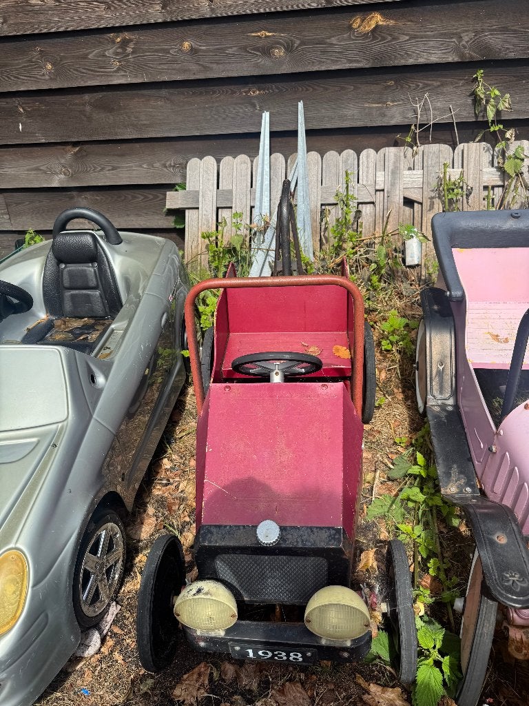 trapauto takelwagen vintage, Kinderen en Baby's, Ophalen of Verzenden, Gebruikt