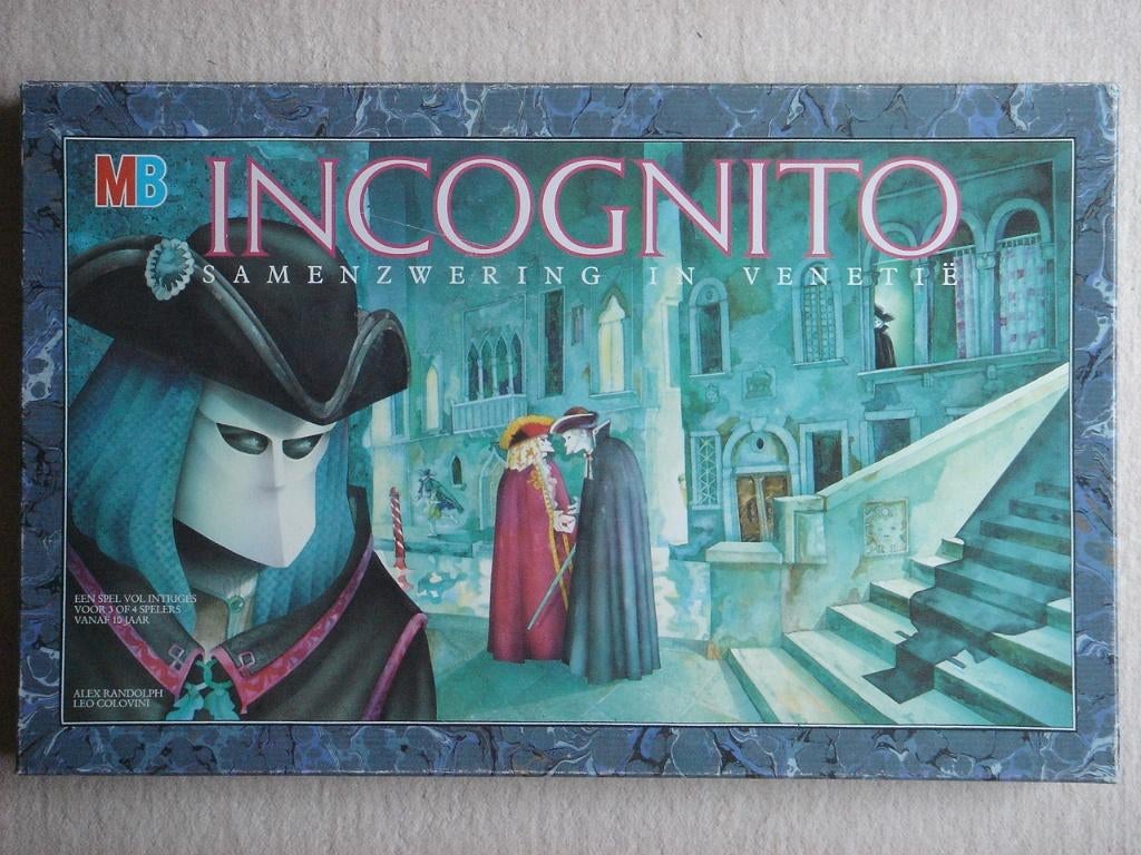 LEUK: Incognito - Spannend samenzwering in Venetië, Hobby en Vrije tijd, Gezelschapsspellen | Bordspellen, Drie of vier spelers