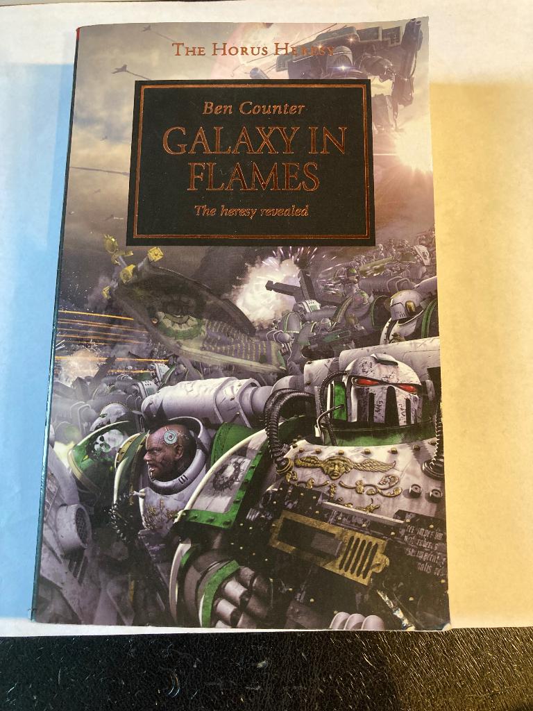 The Horus Heresy, Galaxy in Flames (1x gelezen), Boeken, Ophalen of Verzenden, Zo goed als nieuw, Ben Counter