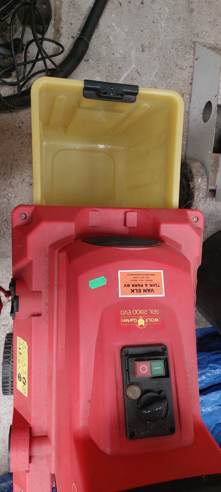 Wolf Garten SDL 2800 EVO Hakselaar met opvangbak, Ophalen, Met opvangbak, Elektrisch, Wolf Garten