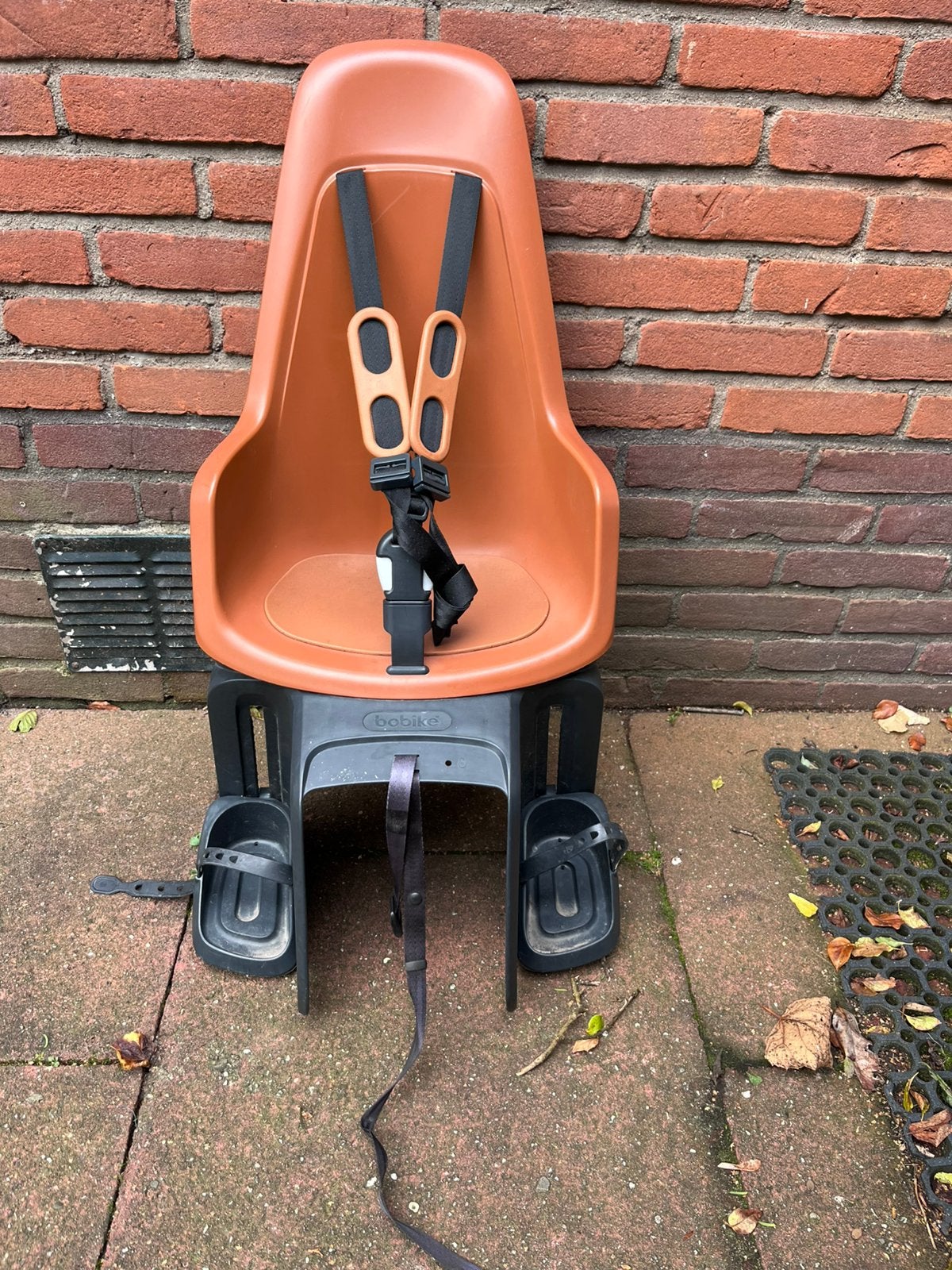 Bobike fietszitje achterop, Achterzitje, Voetsteuntjes, Zo goed als nieuw, Ophalen