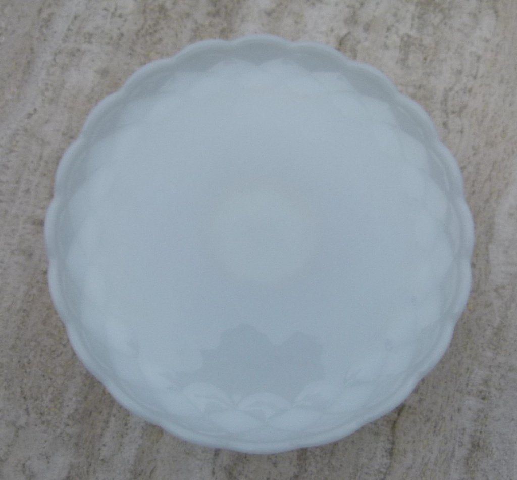 Super Opaline Presenteer Schaal op voet met Golvende rand, Overige merken, Nieuw, Ophalen of Verzenden, Overige stijlen