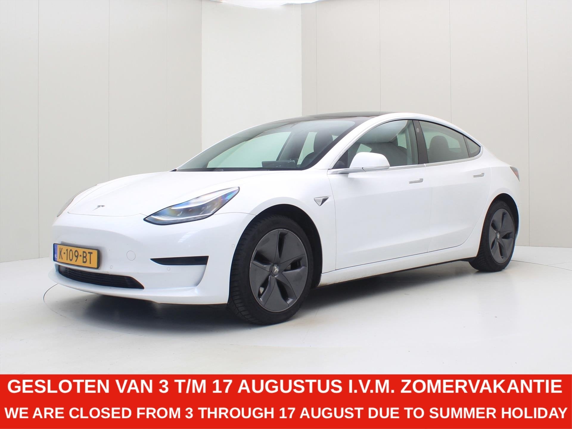 Tesla Model 3 Standard RWD Plus [ TREKHAAK+LFP-ACCU+AUTOPILO, Automaat, Achterwielaandrijving, Gebruikt, Zwart