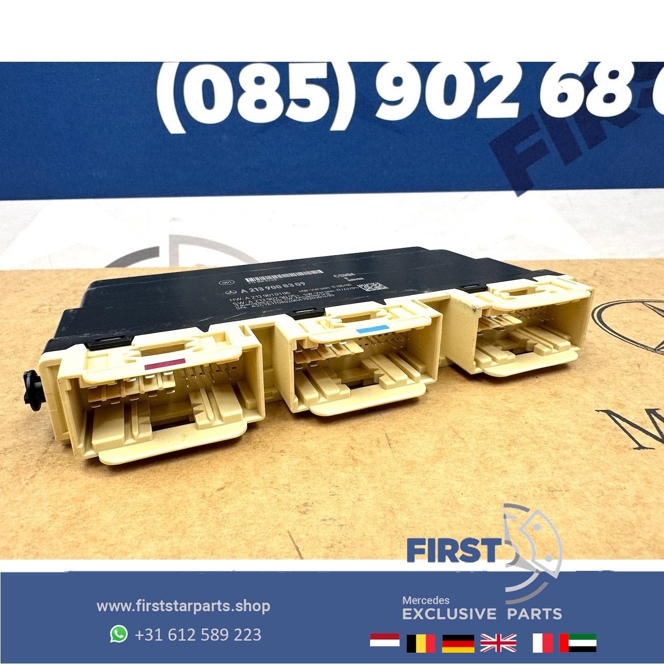 A2139008309 STOEL MODULE SCHAKELAAR A45S CLA45S C63 E63 GLA4, Gebruikt, -, Ophalen of Verzenden, -