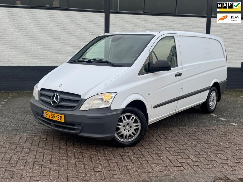 Mercedes-Benz Vito 116 CDI 320 Lang DC Automaat Leder Airco, Auto's, Automaat, Euro 5, Achterwielaandrijving, Gebruikt