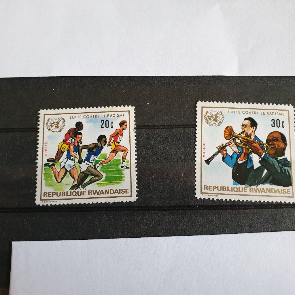 2349 rwanda tegen racisme, Verzenden, Overige landen