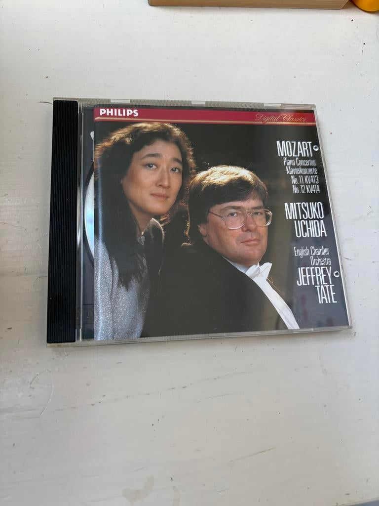 Mozart Piano Concertos - Mitsuko Uchida CD, Ophalen of Verzenden, Classicisme, Gebruikt, Orkest of Ballet