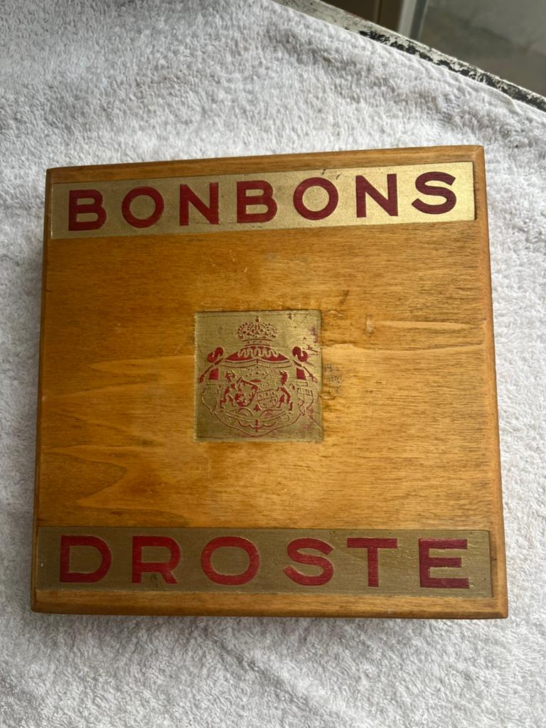 Droste Bonbons kistje, Verzamelen, Ophalen of Verzenden, Gebruikt, Overige, Droste
