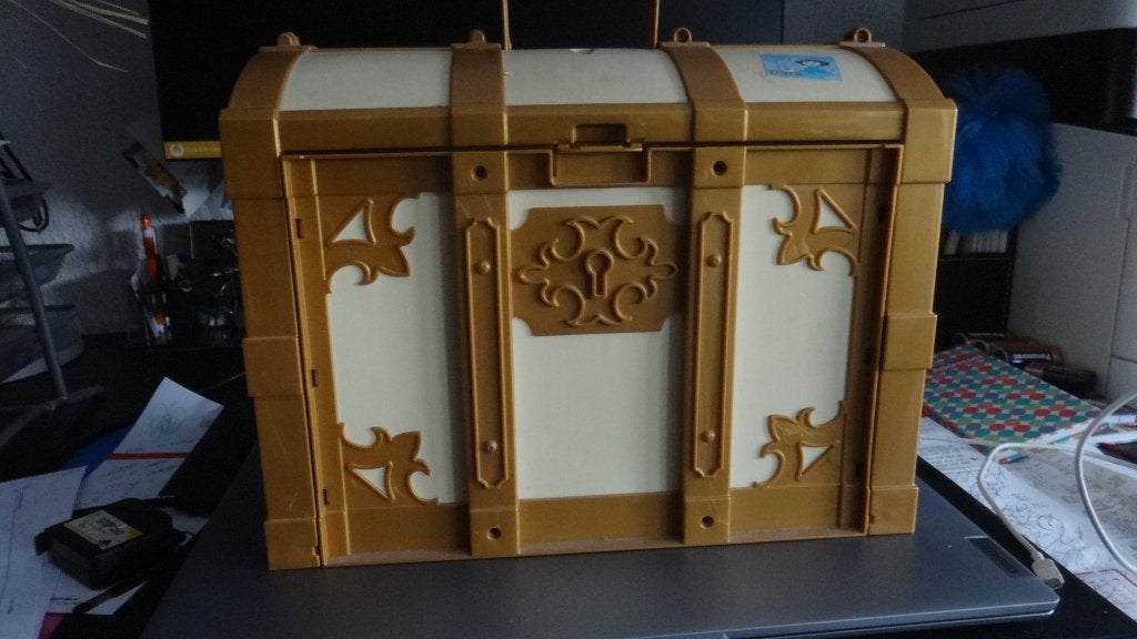 Play Mobil schatkist, Ophalen of Verzenden, Gebruikt, Overige series, Overige typen