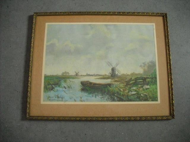 schilderij stroosma, Ophalen of Verzenden