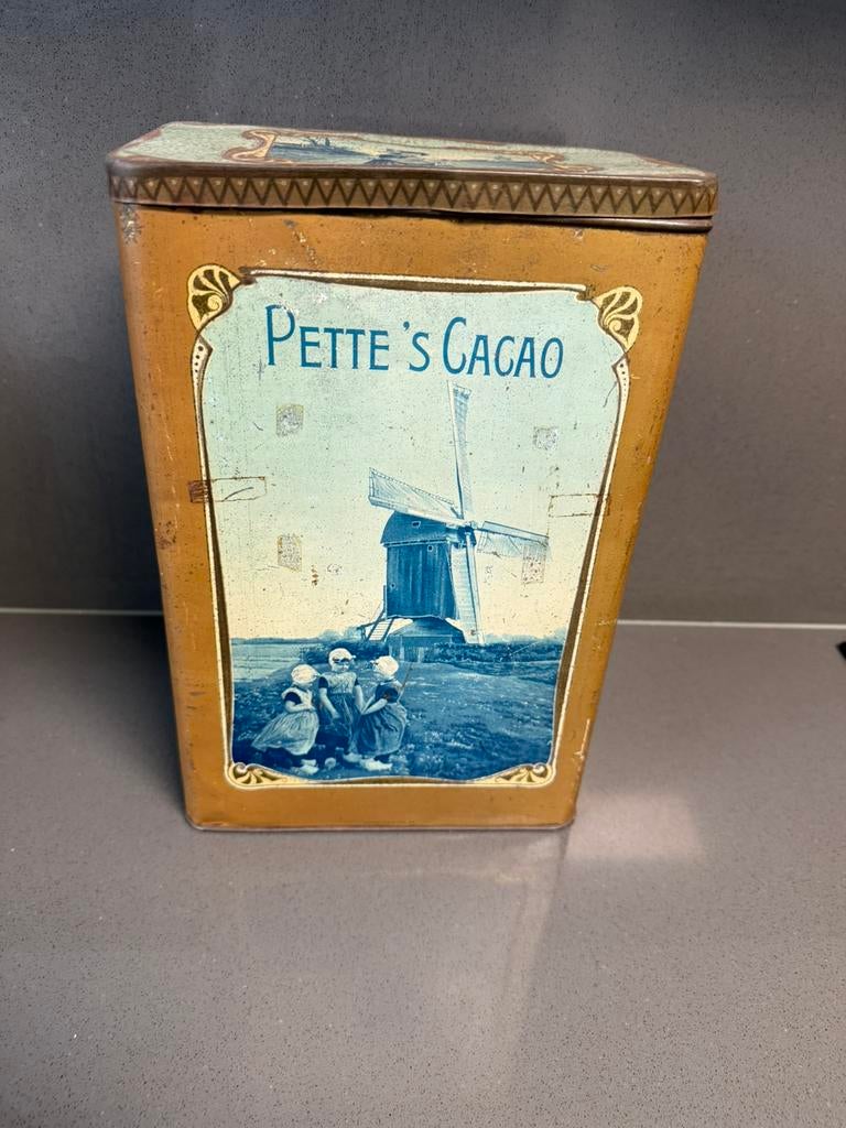 PETTE’S caca blik, Ophalen of Verzenden, Gebruikt, Overige
