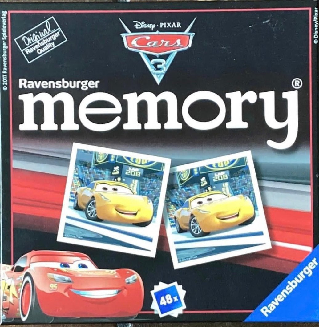 Disney Cars 3 Memory, Ophalen of Verzenden, Zo goed als nieuw