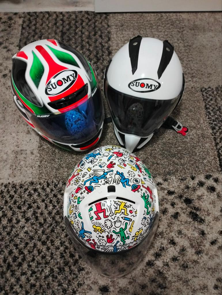 kijk omschrijving!!! Motohelmen Suomy, Shiro, Overige merken, XL, Tweedehands, Overige typen