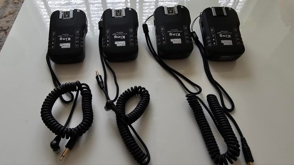 King Wireless Flash Trigger set, Audio, Tv en Foto, Fotografie | Fotostudio en Toebehoren, Ophalen of Verzenden, Zo goed als nieuw