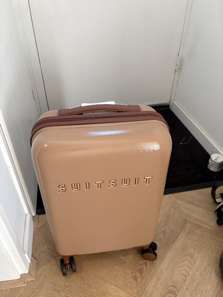 Suitsuit koffer Cuban sand 55 cm, Ophalen of Verzenden