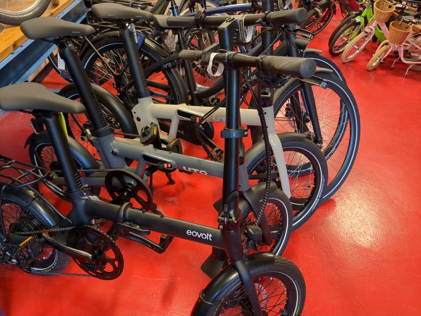 Uto Pro E-vouwfiets 16 en 20 inch, Uto, 16 tot 18 inch, Utobike.nl, Versnellingen