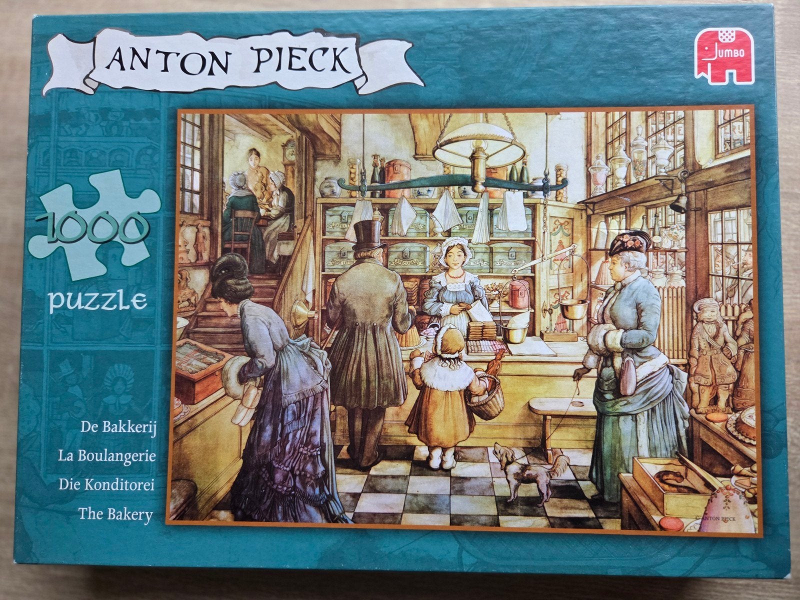 Puzzels van Anton Pieck, Ophalen, 500 t/m 1500 stukjes, Zo goed als nieuw, Legpuzzel