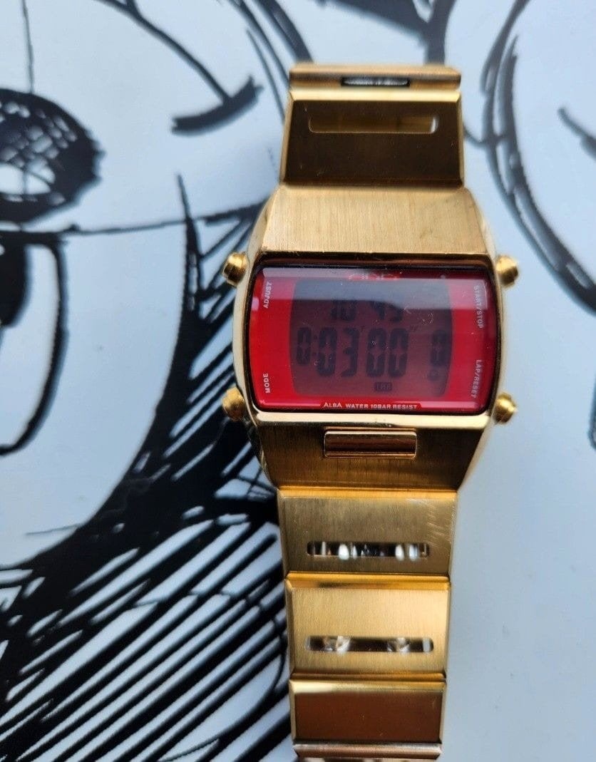 Seiko Alba AKA W620-4130 Vintage Digitaal Horloge, Ophalen of Verzenden