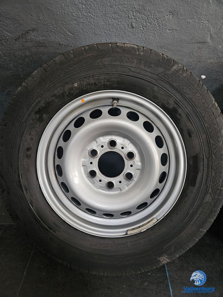 5-6mm! Originele Mercedes Sprinter B907 B910 16 inch stalen, -, Banden en Velgen, Ophalen of Verzenden, 235 mm