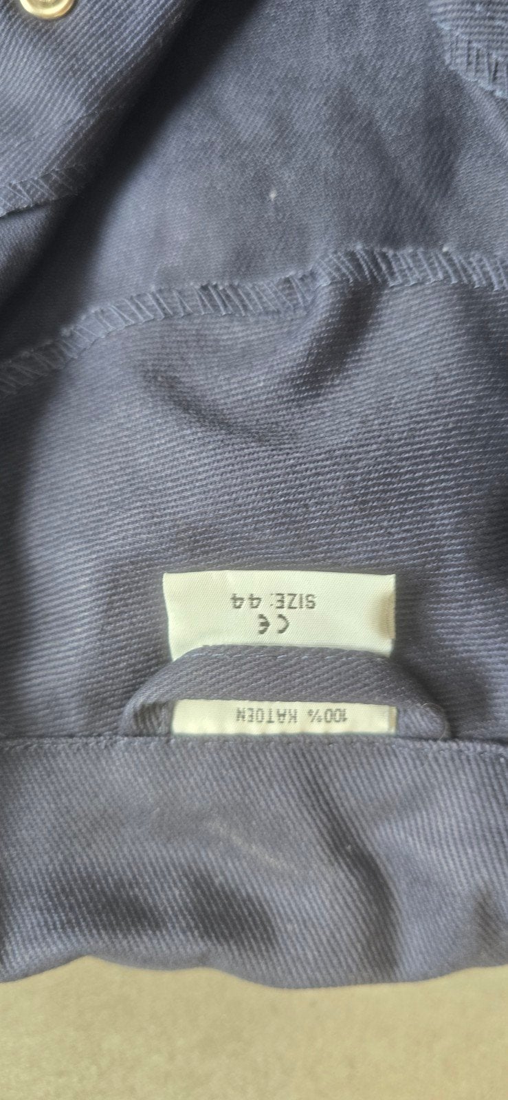 Nieuwe donkerblauwe overall, maat 44, 100% katoen, Overall, Nieuw, Ophalen of Verzenden, Heren