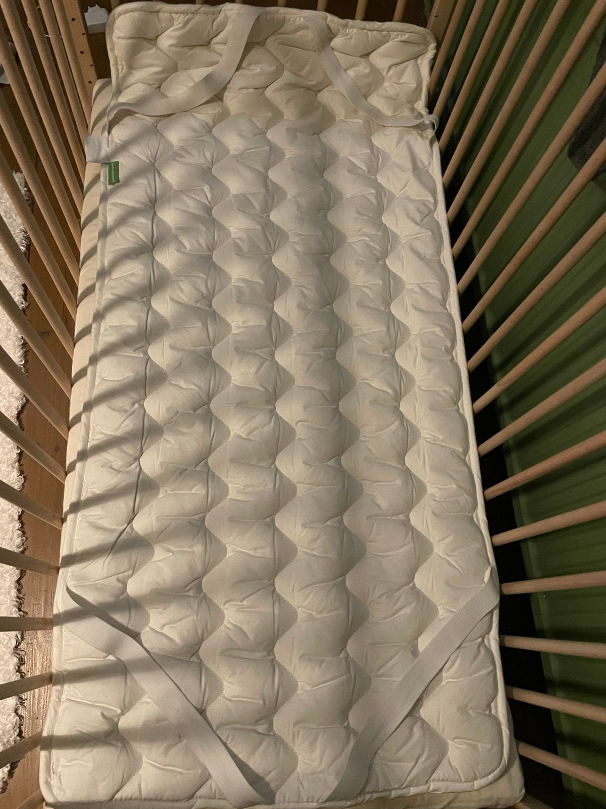 Co-sleeper ledikant babybedje cosleep ledikant 60x120cm, Ophalen, 70 tot 85 cm, Zo goed als nieuw, Lattenbodem