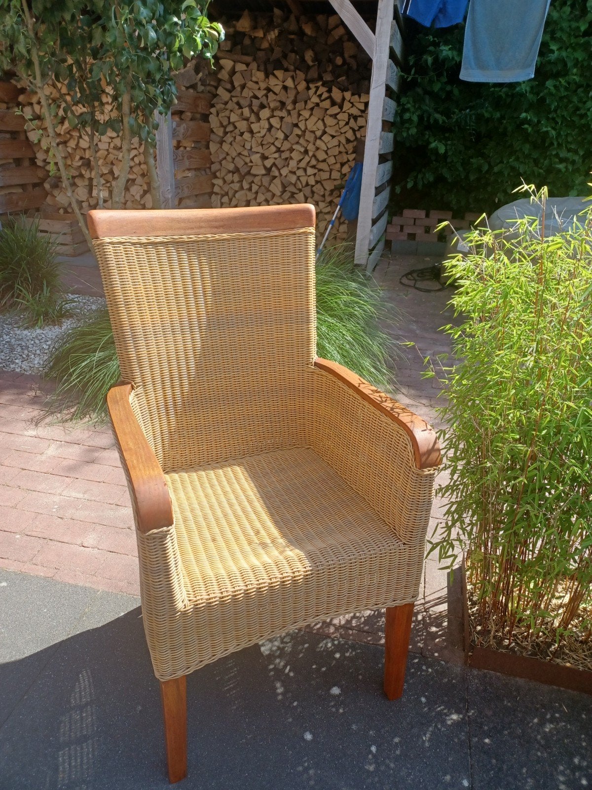 4 prachtige Lloyd Loom stoelen 4Seasons, Ophalen, Zo goed als nieuw