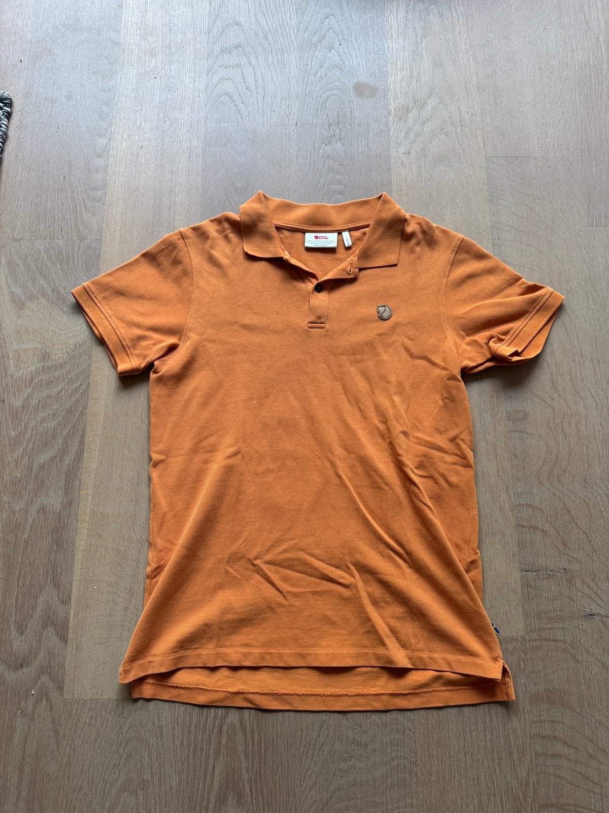 Prachtige Fjallraven ovik polo maat m oranje, Ophalen of Verzenden, Zo goed als nieuw, Oranje