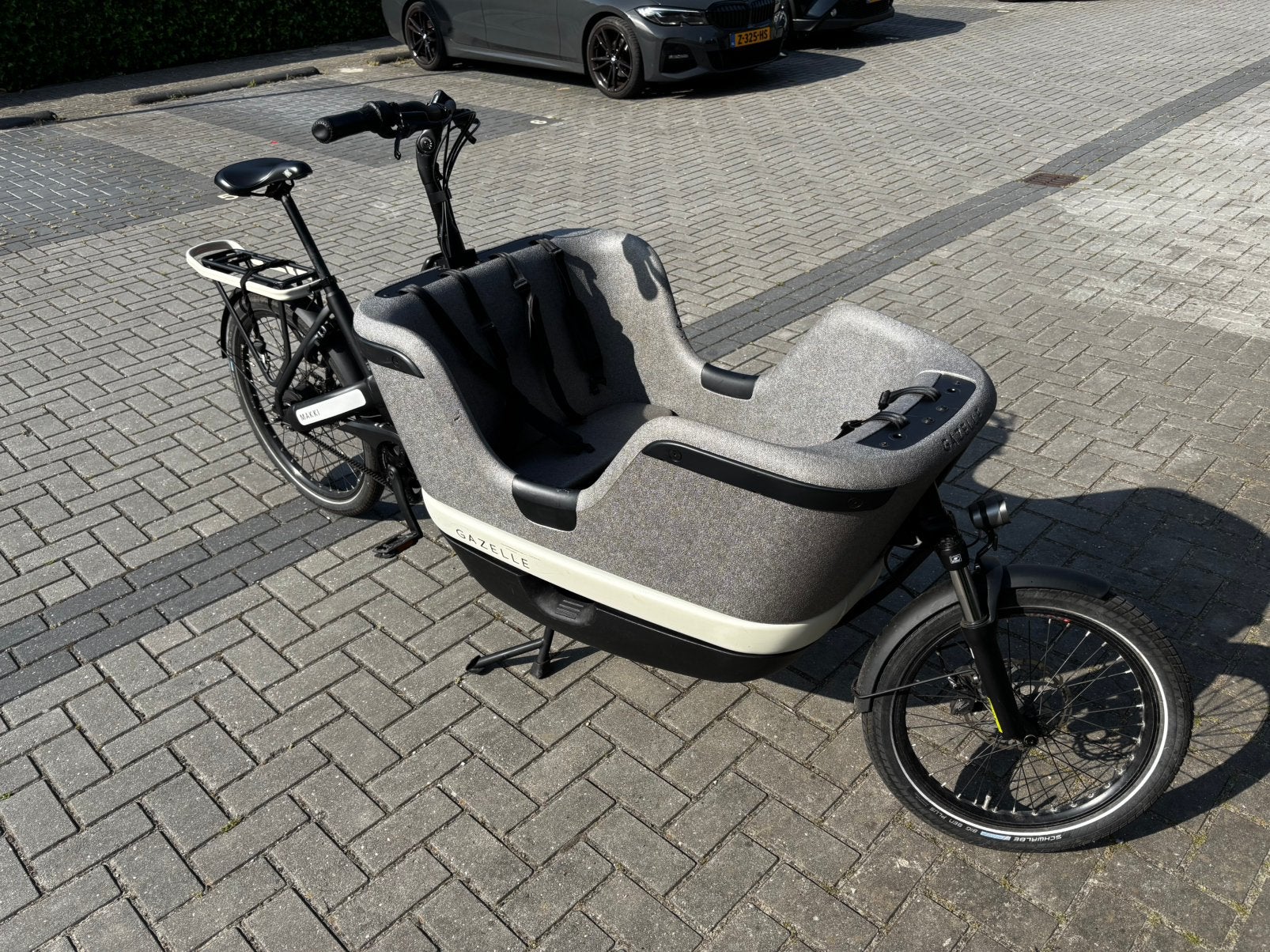 Gazelle Makki Load Bakfiets | 3 jr oud | 65Nm | Lage km, Fietsen en Brommers, Fietsen | Bakfietsen, Ophalen, Gebruikt, 3 kinderen