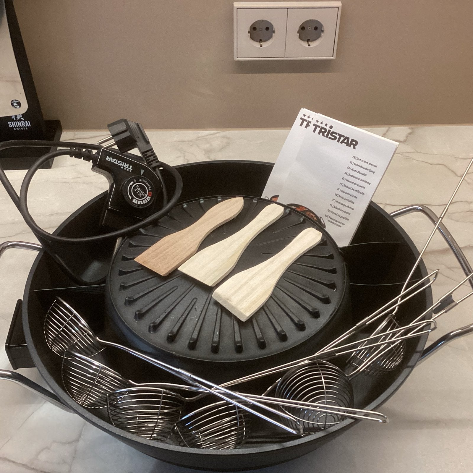 Hotpot & Grill - Elektrische Fondue en BBQ, Ophalen of Verzenden, Zo goed als nieuw