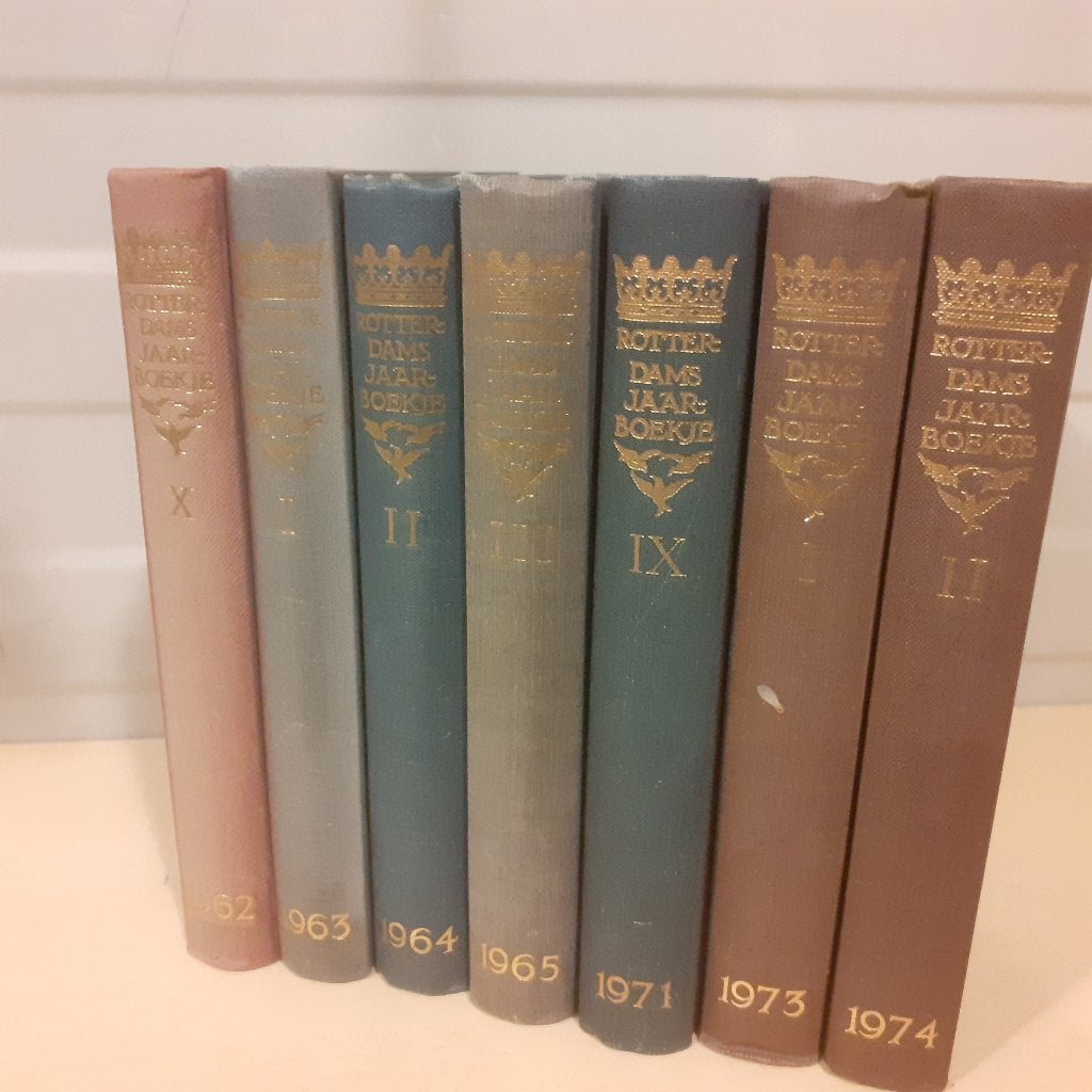 Rotterdams jaarboekje, Ophalen of Verzenden, Gelezen, Diverse auteurs