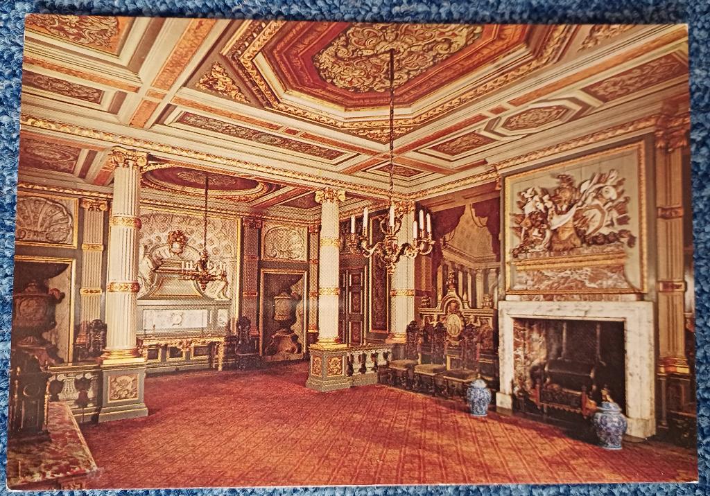 Apeldoorn Paleis Het Loo Eetzaal Koning-stadhouder Willem 3, Verzamelen, Koninklijk Huis en Royalty, Ophalen of Verzenden, Zo goed als nieuw