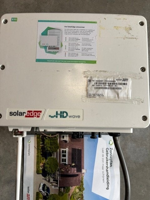 SolarEdge SE5000H HD-Wave Omvormer, Ophalen, Gebruikt, Overige merken, Omvormer