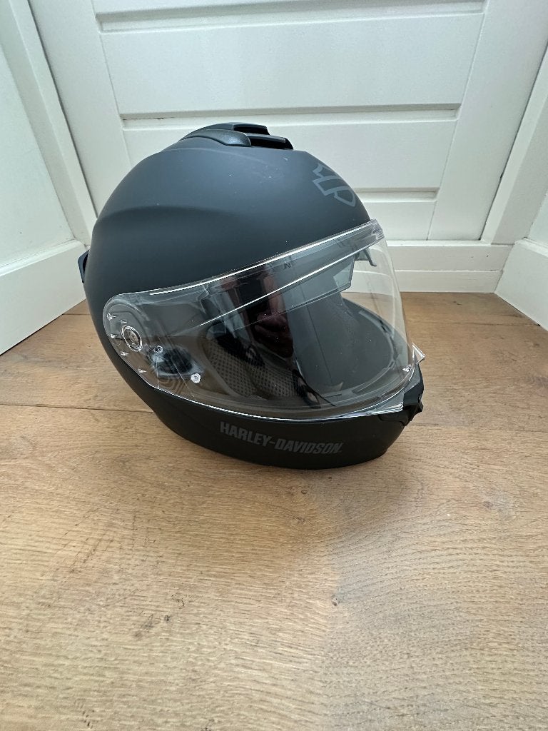 Harley Davidson motorhelm en Revit motorpak e.a., Motoren, Kleding | Motorkleding, Ophalen, Tweedehands, Heren, Combipak