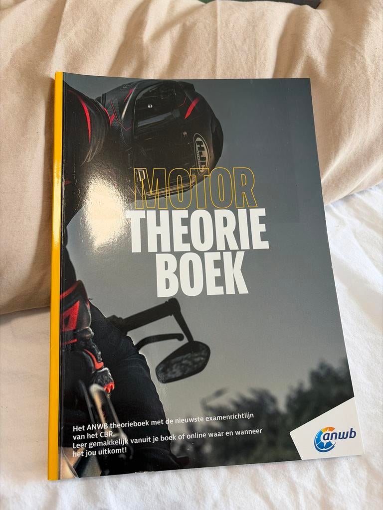 ANWB Theorieboek Motorrijbewijs - Nieuwste Examenrichtlijn, Ophalen of Verzenden