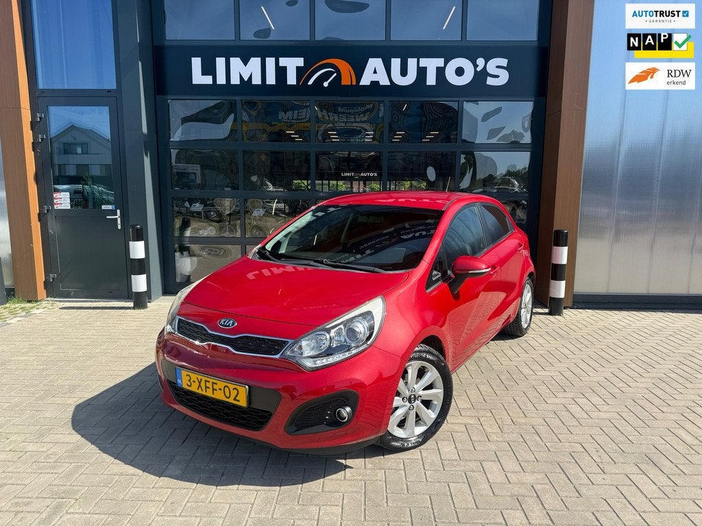 Kia Rio 1.2 CVVT World Cup Edition Airco/Cruise/Pdc/El.ramen, 4 cilinders, Bedrijf, Rio, Onderhoudsboekje