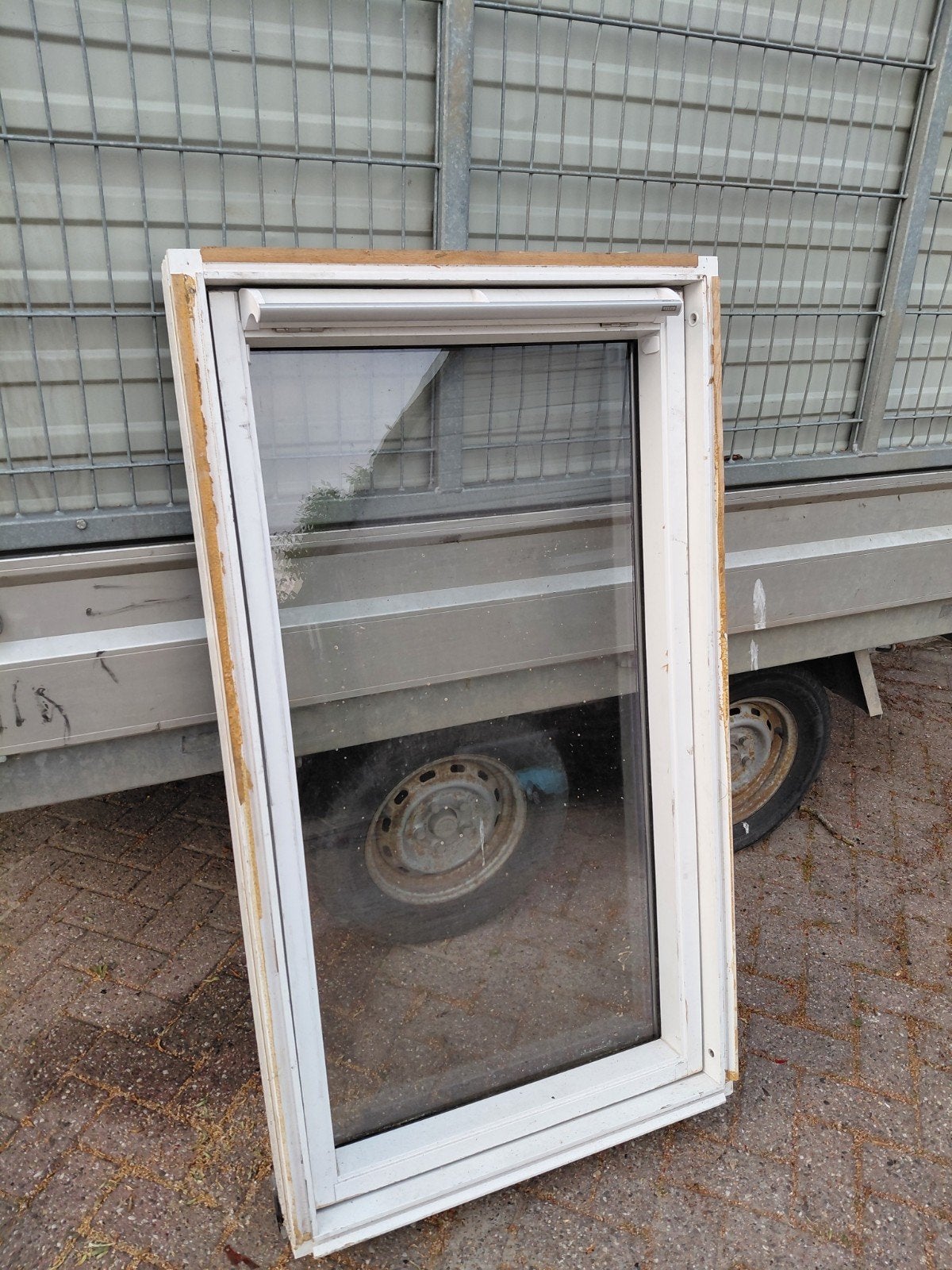 Dakraam velux  ggl mk08, Gebruikt, Raamkozijn, 75 tot 150 cm, Hout