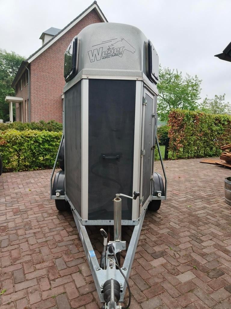1,5 paard paardentrailer Weijer Traveller, Dieren en Toebehoren, Paarden en Pony's | Trailers en Aanhangwagens, Ophalen, Gebruikt